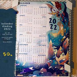 Kalender dinding 2022 未来で会いましょう ~ Mirai de Ai Mashou ~ serie